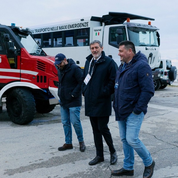 VOLONT?-RI DI FUTURO - Marco Marsilio Presidente della Regione Abruzzo visita lo stand